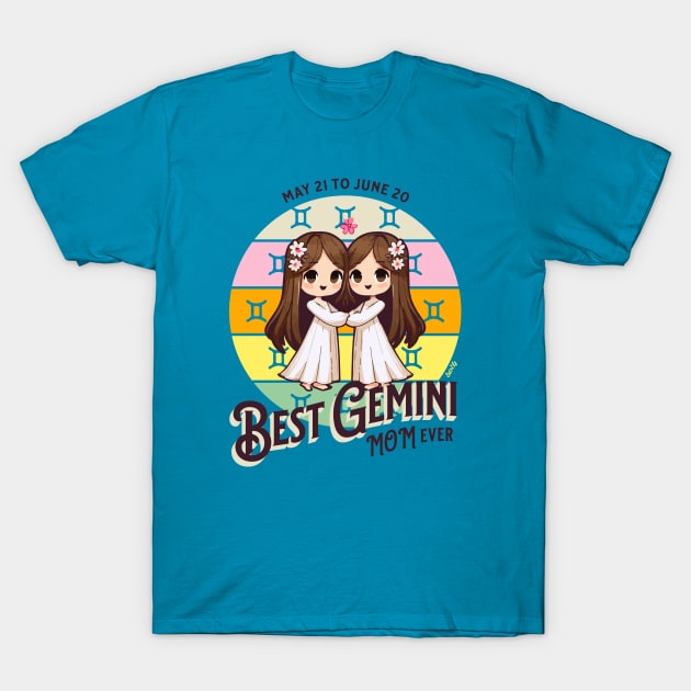 Best Gemini Mom Ever T-Shirt by B2T4 Shop